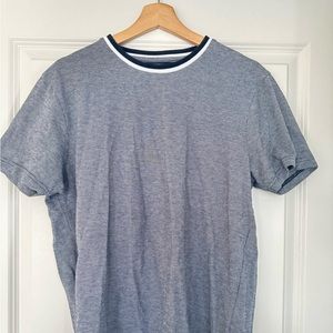 Denim and Flower By Ricky Singh textured teeshirt. Size Medium.